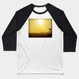 Mellow Autumn Sunrise Baseball T-Shirt